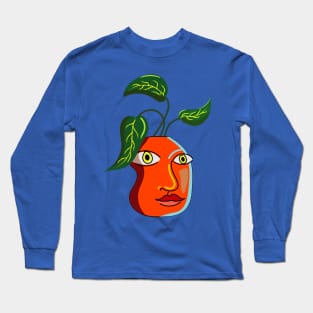 Vase face Long Sleeve T-Shirt